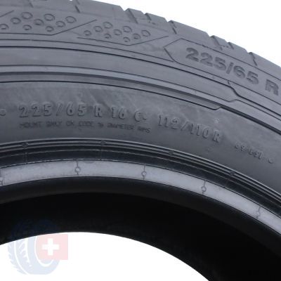 5. 2 x CONTINENTAL 225/65 R16C 112/110R ContiVanContact 200 Lato 2022 6; 6,5mm