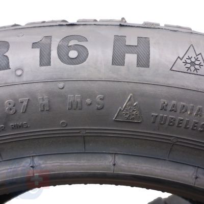 2. 2 x CONTINENTAL 205/50 R16 87H ContiWinterContact TS850 Zima 2016 Nieużywane 