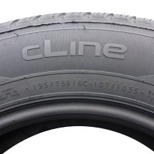6. Opony 195/75 R16C 4x NOKIAN 107/105S Cline Letnie 2016 Nieużywane