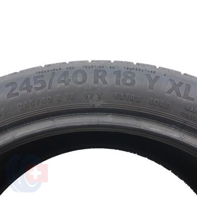 4. 1 x CONTINENTAL 245/40 R18 97Y XL EcoContact 6 MO Lato 2018 6,2mm