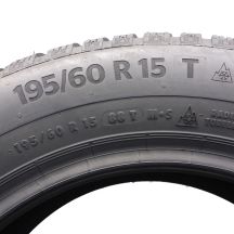 6. Opony 195/60 R15 4x CONTINENTAL 88T WinterContact TS 860 Zimowe 2018 Nieużuwane 