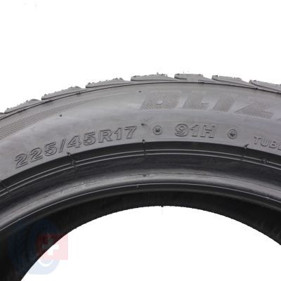 6. Opony 225/45 R17 4x BRIDGESTONE 91H MO Blizzak LM-32 Zimowe 2017 7,5-7,8mm