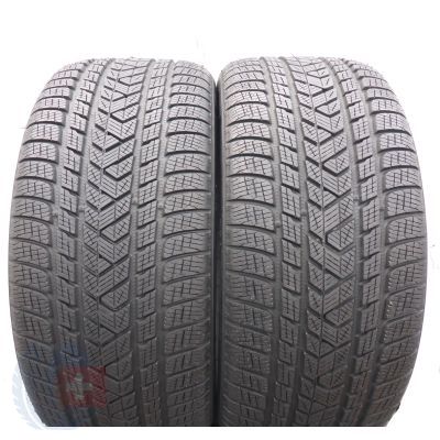 Opony 285/40 R20 2x PIRELLI 108V XL Scorpion Winter BMW Zimowe 7,2mm JAK NOWE 