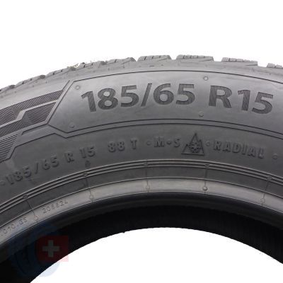 6. Opony 185/65 R15 2x BARUM 88T Polaris 5 Zimowe 2022 Jak Nowe