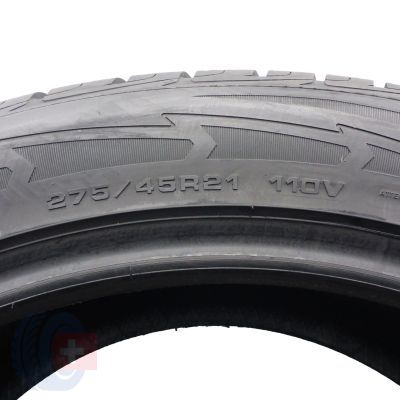 7. Opony 275/45 R21 4x GOODYEAR 110V XL UltraGrip Performance Gen1 Zimowe 2021 8-8,2mm Jak Nowe