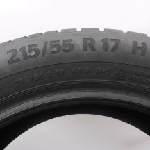 5. Opony 215/55 R17 2x CONTINENTAL 94H WinterContact TS870P Zimowe 2023 8,2mm