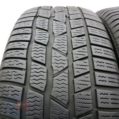 2. Opony 225/55 R17 2x CONTINENTAL 101V XL ContiWinterContact TS 830 P Zimowe 20216,2-6mm