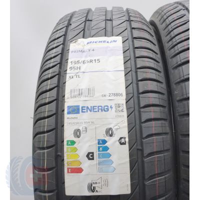 2. Opony 195/65 R15 2x MICHELIN 95H XL Primacy 4 Letnie 2023  2. Opony 195/65 R15 2x MICHELIN 95H XL Primacy 4 Letnie 2023