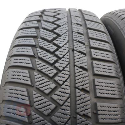 2. 4 x CONTINENTAL 215/55 R18 99V XL WinterContact TS850P Zima 2021 Jak Nowe 7,2-7,8mm