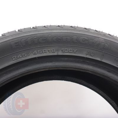 3. Opona 245/45 R18 1x GOODYEAR 100Y XL EfficientGrip A0  Letnia 2011 6,5mm