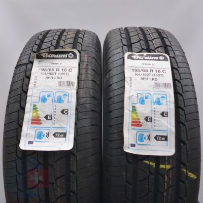 Opony 195/65 R16C 2x BARUM 104/102T Vanis2 Letnie 2021 Nieużywane