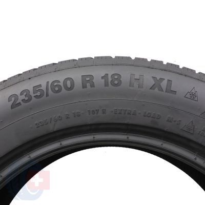 4. 2 x CONTINENTAL 235/60 R18 107H WinterContact TS850P SUV Zima 2019 5,5mm