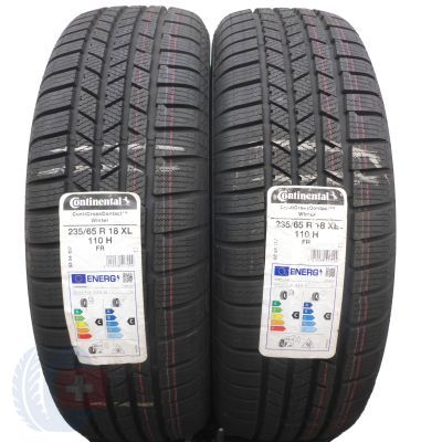 3. 4 x CONTINENTAL 235/65 R18 110H XL CrossContact Winter 2022 Zima Jak Nowe