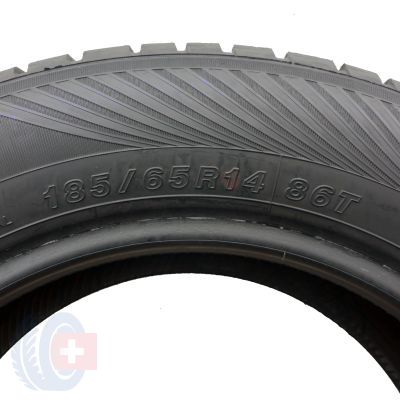 6. 4 x YOKOHAMA 185/65 R14 86T W drive Zima 2015 7mm