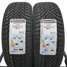 5. 4 x CONTINENTAL 195/55 R15 85H WinterContact TS860 Zima 2018 Jak Nowe Nieużywane