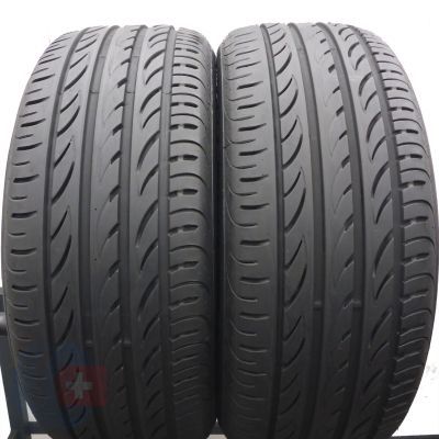 3. Opony 225/50 R17 4x PIRELLI 98Y XL PZero Nero Letnie 2018 Jak Nowe 7,2-7,6mm
