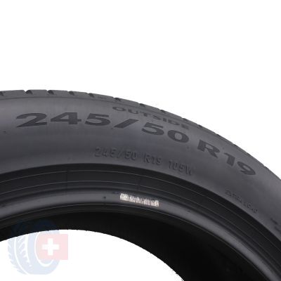 4. 2 x PIRELLI 245/50 R19 105W XL BMW Cinturato P7 Lato 2019 5,8mm