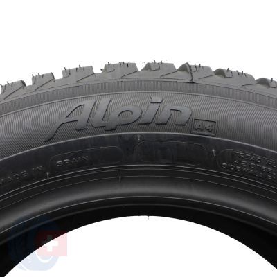 7. Opony 195/55 R15 4x MICHELIN 85H Alpin A4 Zimowe 2018 Jak Nowe Nieużywane