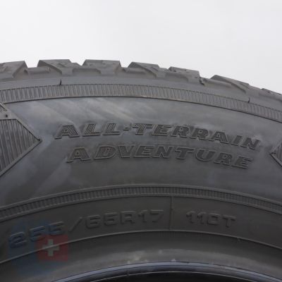5. Opony 255/65 R17 2x GOODYEAR 110T ALL-terrain Adventure Wrangler Letnie M+S 2021 Nieużywane