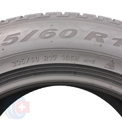 5. 2 x PIRELLI 235/60 R17 106H XL Scorpion Winter 2021 Zima 7,3-7,7mm Jak Nowe