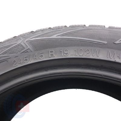 5. Opony 245/45 R19 4x VREDESTEIN 102W XL Wintrac Pro Zimowe 2023 Jak Nowe 7,3-7,6mm