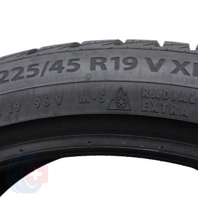 2. 4 x BARUM 225/45 R19 96V XL Polaris 5 Zima 8,2mm 2021 Jak Nowe