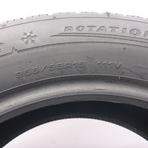 6. Opony 255/55 R19 4x DUNLOP 111V XL WinterSport 5 SUV Zimowe 2024 7-7,8mm