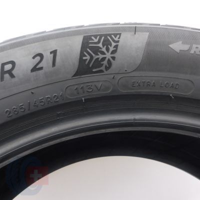 8.  Opony 285/45 R21 2x MICHELIN 113V XL Pilot Alpin 5 Suv Zimowe 2022 7mm 