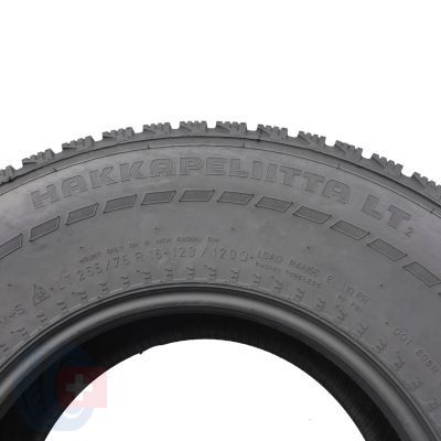 6. Opony 265/75 R16 4x NOKIAN 123/120Q Hakkapelita LT 2 Zimowe 2017 NIeużywane 