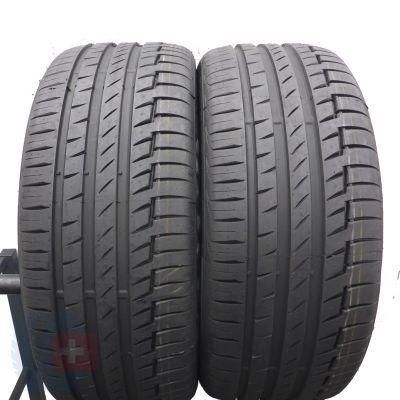 4. Opony 225/45 R17 4x CONTINENTAL 91Y PremiumContact 6 Letnie 2019 Jak Nowe Nieużywane