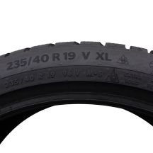 4. Opona 235/40 R19 1x CONTINENTAL 96V XL WinterContact TS870P Zimowa 2023 Jak Nowa 8,2mm