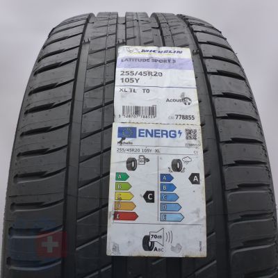 Opona 255/45 R20 1x MICHELIN 105Y XL TO Latitude Sport 3 Letnia 2021 Nieużywana
