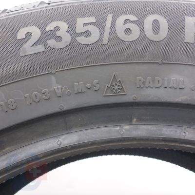 2. Opony 235/60 R18 4x CONTINENTAL 103V NO ContiWinterContact TS830P SUV Zimowe 2023 Nieużywane 