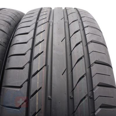 3. 4 x CONTINENTAL 225/60 R18 100H ContiSportContact 5 SUV Lato 2020  Jak Nowe