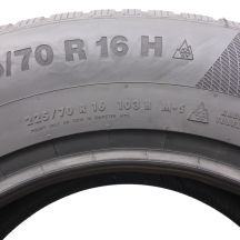 5. 4 x CONTINENTAL 225/70 R16 103H WinterContact TS850P SUV Zima 2018 Jak Nowe