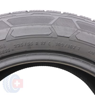 3. 1 x CONTINENTAL 225/55 R17C 109/107T VanContact Winter 2022 Zima 6,5mm