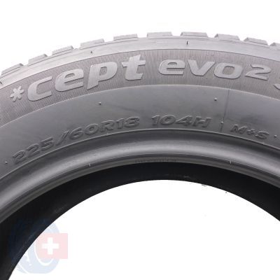 6. 2 x HANKOOK 225/60 R18 104H Winter I Cept evo 2 SUV BMW Zima 2019/2022 6.5-7.2mm