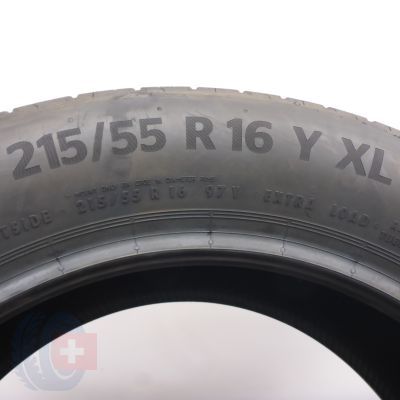 6. Opony 215/55 R16 2x CONTINENTAL 97Y XL EcoContact 6 Letnie 2022