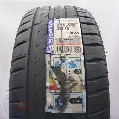 Opona 205/40 R18 1x MICHELIN 86W XL PilotSport4 Letnia 2019 Nieużywana 