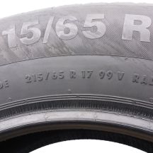 3. 1 x CONTINENTAL 215/65 R17 99V ContiEcoContact 5 Lato 2019 5,2mm