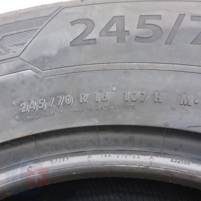 6. Opony 245/70 R16 4x BARUM 107H Polaris5 Zimowe 2023 Nieużywane  6. Opony 245/70 R16 4x BARUM 107H Polaris5 Zimowe 2023 Nieużywane