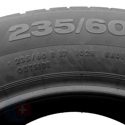 6. 2 x CONTINENTAL 235/60 R17 102H ContiCrossContact Winter M0 Zima 2020 Jak Nowe Nieużywane 