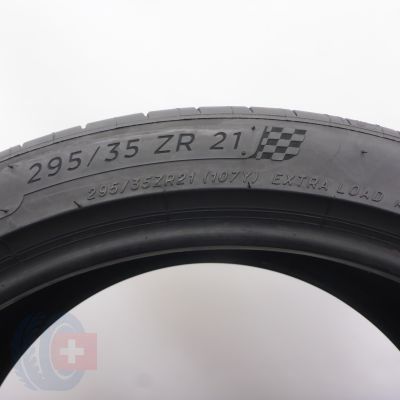 4. Opony 295/35 R21 2x MICHELIN 107Y XL PilotSport4S MO1 Letnie 2022 Jak Nowe 7mm