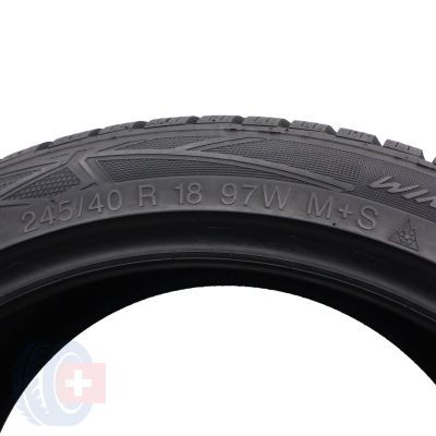 6. 4 x VREDESTEIN 245/40 R18 97W XL Wintrac Pro Zima 7,8-8,2mm 2022