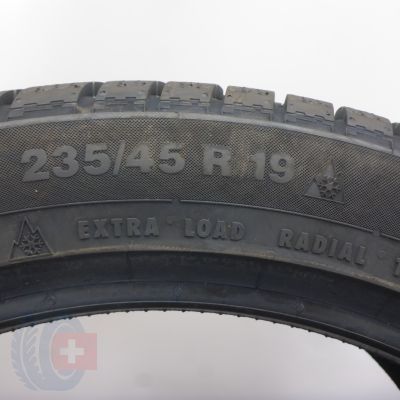 6. Opony 235/45 R19 2x CONTINENTAL 99V XL ContiWinterContact TS 830 P M0 Zimowe 2022