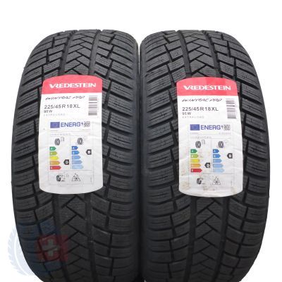 6. 4 x VREDESTEIN 225/45 R18 95W XL Wintrac Pro Zima 2022 Jak Nowe