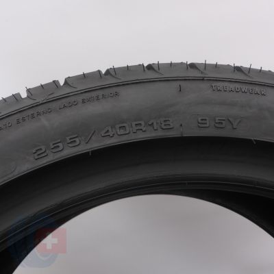 4. Opony 255/40 R18 2x GOODYEAR 95Y EfficientGrip RunFlat BMW Letnie 2022 Jak Nowe 7,2mm