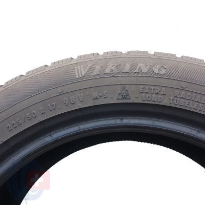 4. Opony 225/50 R17 2x VIKING 98V XL WinTech Zimowe 2021 6,8-7mm