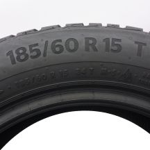 6. Opony 185/60 R15 2x CONTINENTAL 84T WinterContact TS870 Zimowe 2022 7,6-8,5mm