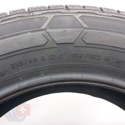 6. Opony 215/60 R17C 2x CONTINENTAL 104/102H VanContact Winter Zimowe 2022 